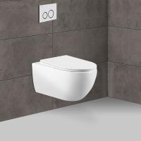 Унитаз Vincea Evo VT1-34 подвесной безободковый с микролифтом