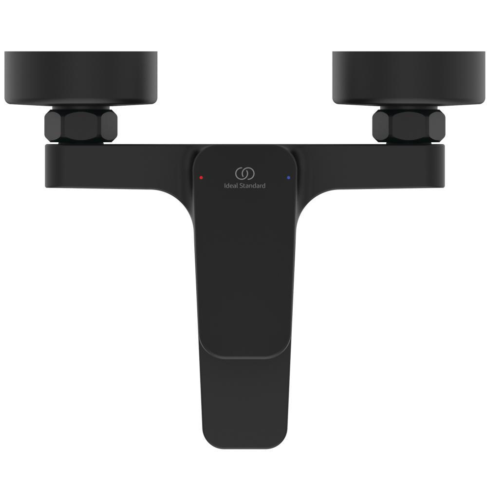 Смеситель для ванны настенный  Ideal Standard CERAPLAN BD256XG черный матовый Смеситель для ванны настенный  Ideal Standard CERAPLAN BD256XG черный матовый