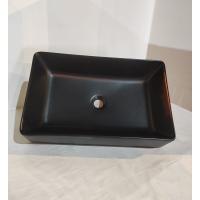 Раковина  White Ceramic Slim W012705 черный матовый Раковина  White Ceramic Slim W012705 черный матовый