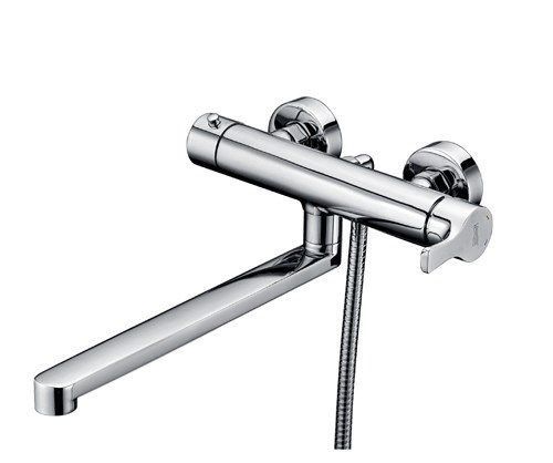 Смеситель для ванны с длинным изливом WasserKRAFT Berkel 4802L Смеситель для ванны с длинным изливом WasserKRAFT Berkel 4802L
