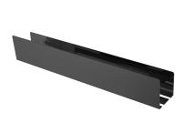 Полка для ванной Boheme Free 10967-SGM вороненая сталь