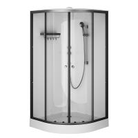 Душевая кабина AM.PM X-Joy 100x100 W94C-401-100BT профиль черный