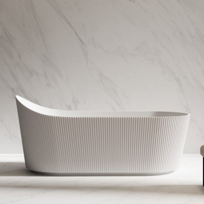 Ванна акриловая Abber AB9445MW белая матовая