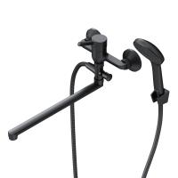 Смеситель для ванны Am.Pm X-Joy S F85B90122 черный матовый