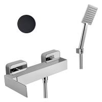 Смеситель для душа Webert Pegaso PE870101560 черный матовый