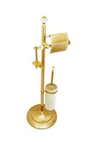Стойка для ванной Boheme Hermitage 10368 золото глянцевое