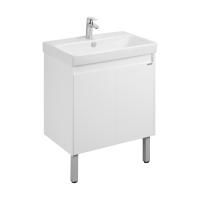 Тумба под раковину Aquaton Сканди Doors 65 см 1A278901SD010 подвесная белая