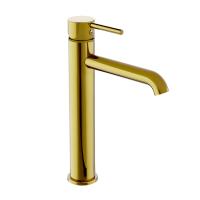 Смеситель для раковины Damixa Scandinavian Pure золото глянцевый