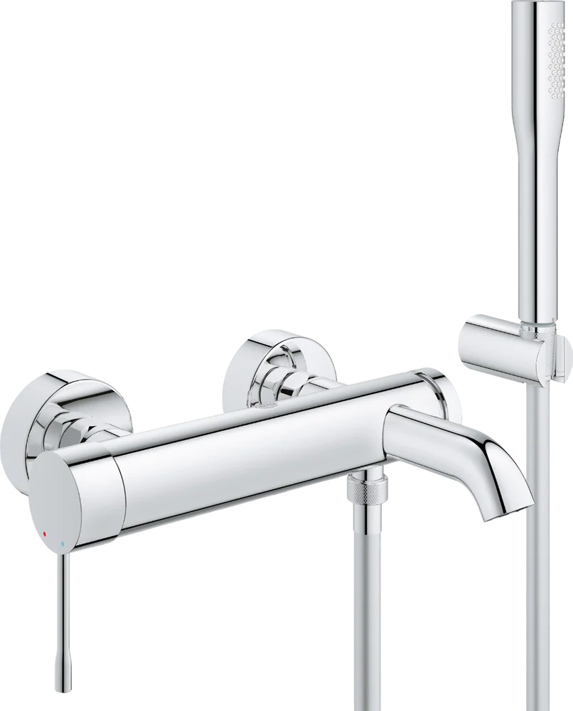 Смеситель для ванны с душем Grohe Essence New 33628001 Смеситель для ванны с душем Grohe Essence New 33628001