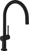 Смеситель для кухни Hansgrohe Talis M54 72804670 матовый черный Смеситель для кухни Hansgrohe Talis M54 72804670 матовый черный