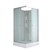 Душевая кабина с баней AvaCan 90x90 CK2090N профиль хром