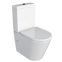 Унитаз-компакт Azario Luana AZ-8593 безободковый с микролифтом