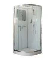 Душевая кабина Ceruttispa 100x215 VIVA101 профиль хром