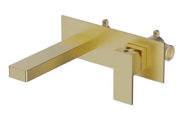 Смеситель скрытого монтажа Timo Selene 2071/17SM золото матовое Смеситель скрытого монтажа Timo Selene 2071/17SM золото матовое