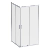 Душевой уголок AM.PM Gem 100x195x100 W90G-403-100100-MT профиль хром