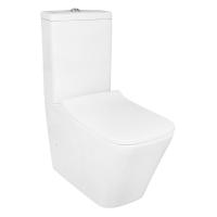 Унитаз-компакт Azario Quadro AZ-2175 безободковый с микролифтом