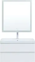 Мебель для ванной Aquanet Беркли 80 подвесная белая