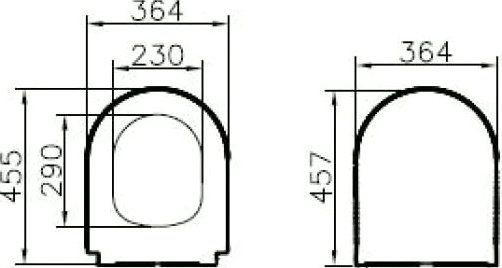 Подвесной безободковый унитаз VitrA Integra Round 7041B003-0075 Подвесной безободковый унитаз VitrA Integra Round 7041B003-0075