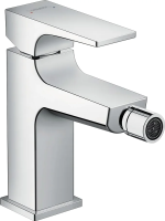 Смеситель для биде Hansgrohe Metropol 32520000 с донным клапаном Push-Open Смеситель для биде Hansgrohe Metropol 32520000 с донным клапаном Push-Open