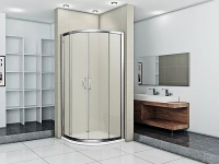Душевое ограждение GOOD DOOR INFINITY R-120-G-CH  120x120x185 Душевое ограждение GOOD DOOR INFINITY R-120-G-CH  120x120x185