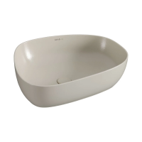 Раковина чаша форма без перелива тауп  VitrA Outline recycled 7991B066-0016 Раковина чаша форма без перелива тауп  VitrA Outline recycled 7991B066-0016