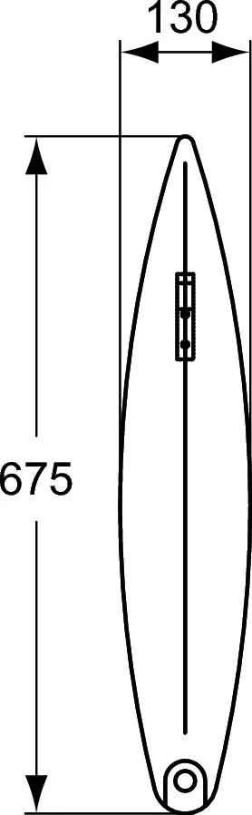 Перегородка для писсуара Ideal Standard S612001 Перегородка для писсуара Ideal Standard S612001