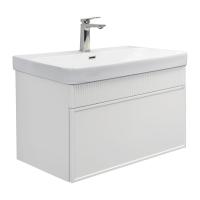 Тумба с раковиной Comforty Мадрид 80 см 00-00019943 подвесная белая