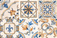 Decoro Giotto Mix (6 вариантов паттерна) 20,3x20,3 см