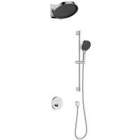 Душевая система со смесителем AQUAme AQM8403CR хром Душевая система со смесителем AQUAme AQM8403CR хром
