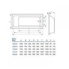 Акриловая ванна Koller Pool Neon new 170х75 Акриловая ванна Koller Pool Neon new 170х75