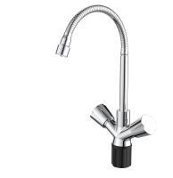 Смеситель для кухни Voda Calm CALM519flex хром глянцевый