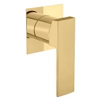 Смеситель для душа встраиваемый Webert Pegaso PE880101010 золото глянцевый