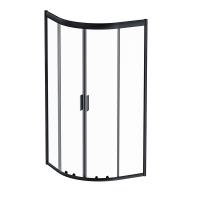 Душевой уголок AM.PM Gem 90x200x90 W90G-401-090BT профиль черный