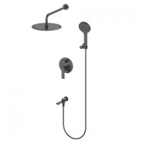 Душевой комплект встраиваемый Wonzon & Woghand Brilliant WW-88939079-MB черный матовый