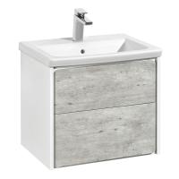 Тумба под раковину Roca Ronda 60 см Z.RU93.0.300.2 подвесная бетон, белый