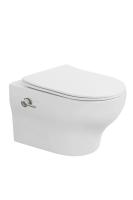 Унитаз Boheme Fiore 978-SET-2-W подвесной с микролифтом