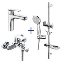 Комплект смесителей 3 в 1 Lemark Point LM0380C Комплект смесителей 3 в 1 Lemark Point LM0380C
