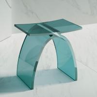 Стульчик для ванной прозрачный 43x23,5x43 см ABBER Kristall At1739aquamarin бирюзовый Стульчик для ванной прозрачный 43x23,5x43 см ABBER Kristall At1739aquamarin бирюзовый