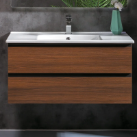 Тумба без раковины Armadi Art Capolda 100 dark wood Тумба без раковины Armadi Art Capolda 100 dark wood