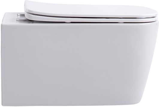 Унитаз подвесной Aquanet Tavr 2.0 W безободковый с микролифтом