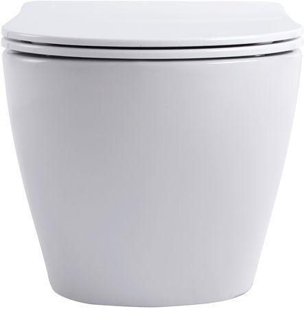 Унитаз подвесной Aquanet Cetus 2.0 W безободковый с микролифтом