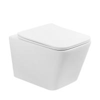 Унитаз Abber Rechteck AC1201T подвесной с микролифтом