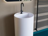 Раковина напольная Salini Armonia 45 см 130114G белая