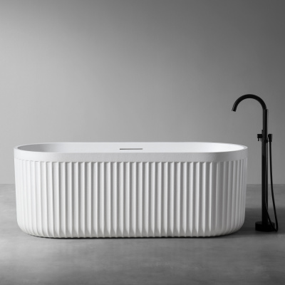 Ванна из искусственного камня Abber 170x75 см AM9925