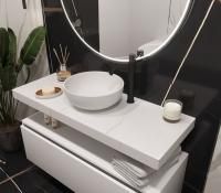 Столешница прямая 120х45 см Armadi Art FLAT CALACATTA 869-120-CLCT Столешница прямая 120х45 см Armadi Art FLAT CALACATTA 869-120-CLCT