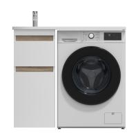 Тумба под раковину Am.Pm X-Joy 35 см M85AFSX0402WG напольная белый, светлое дерево