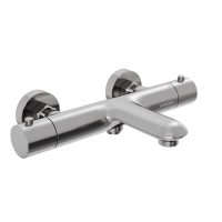 Смеситель для ванны с термостатом Abelsberg Perfecta INF61101CH хром глянцевый