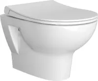 Унитаз VitrA Zentrum 5795B003-6077 безободковый с сиденьем микролифт