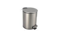 Мусорное ведро Boheme Uno 10426-GM графит матовый