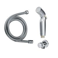 Лейка для гигиенического душа с держателем и шлангом AM.PM F0202100 хром глянцевая